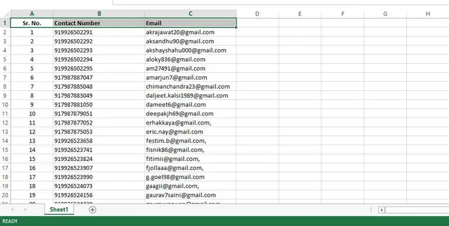 Document Data Scraper Result